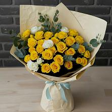 Букет цветов из:  Розы в Новый Быт