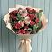 Букет цветов из: Гвоздики и Розы в Новый Быт