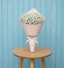 Букет цветов из:  Гипсофила в Новый Быт