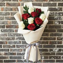 Букет цветов из:  Розы в Новый Быт