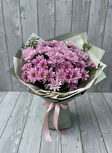 Букет цветов из:  Хризантемы в Новый Быт