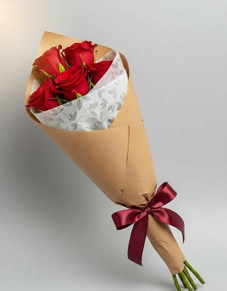 Букет цветов из: Розы в Новый Быт