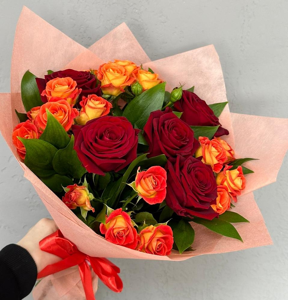 Букет Любовь и восторг в Новый Быт