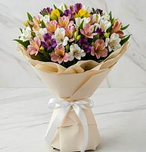 Букет цветов из:  Альстромерии #REPLACE_PRED# Новый Быт