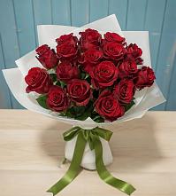 Букет Красные розы в Новый Быт