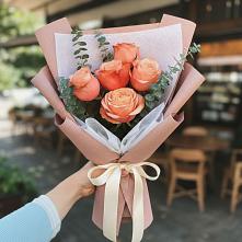 Букет цветов из:  Розы в Новый Быт