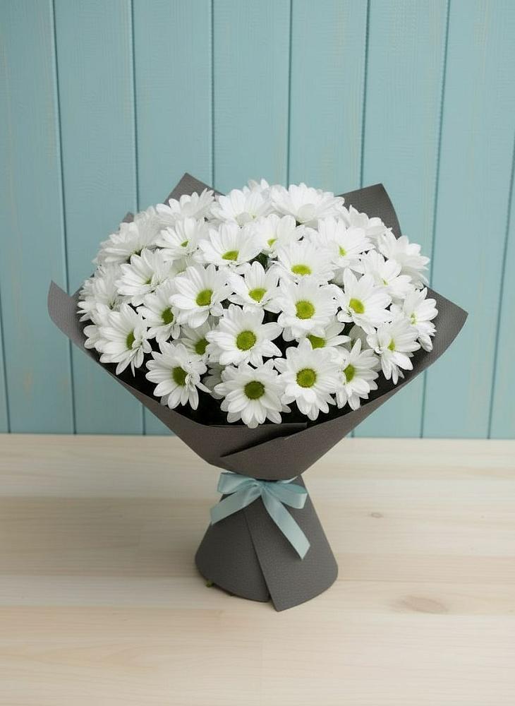 Букет цветов из: Хризантемы в Новый Быт