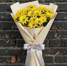 Букет цветов из:  Хризантемы в Новый Быт