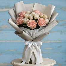 Букет цветов из:  Розы в Новый Быт
