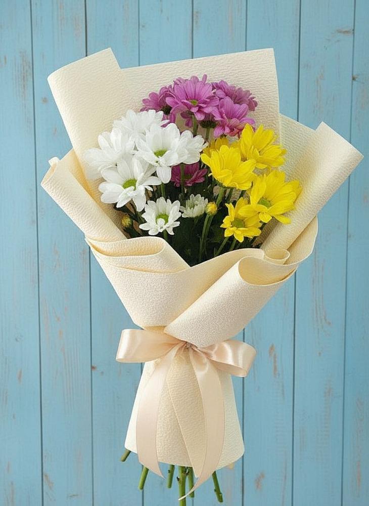 Букет цветов из: Хризантемы в Новый Быт