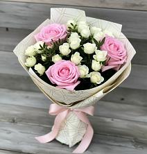 Букет цветов из:  Розы в Новый Быт