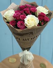 Букет цветов из:  Розы в Новый Быт