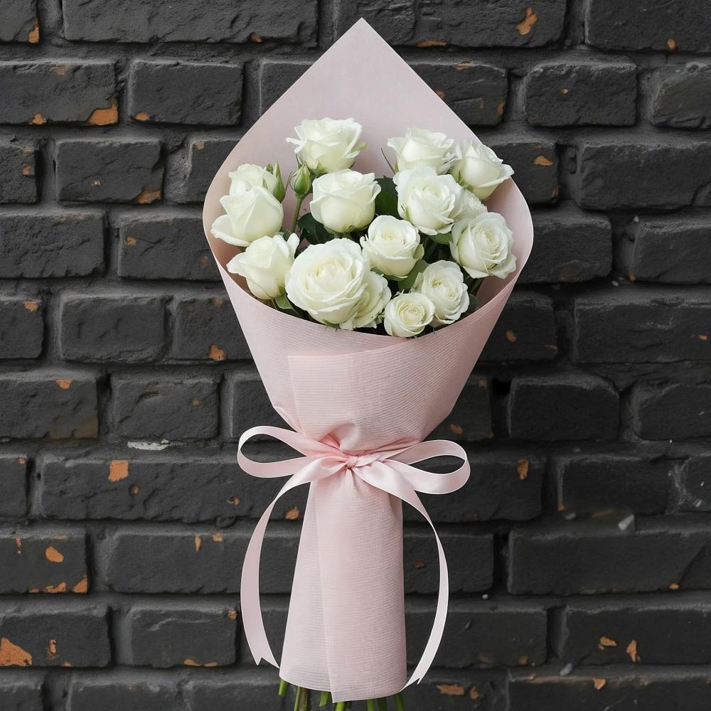 Букет цветов из: Розы в Новый Быт