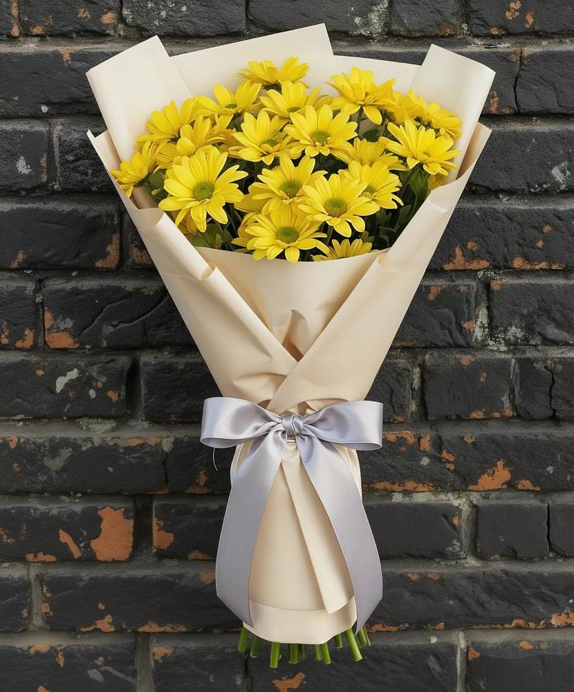 Букет цветов из: Хризантемы в Новый Быт