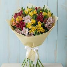 Букет цветов из:  Альстромерии в Новый Быт