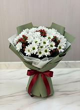 Букет цветов из:  Хризантемы в Новый Быт