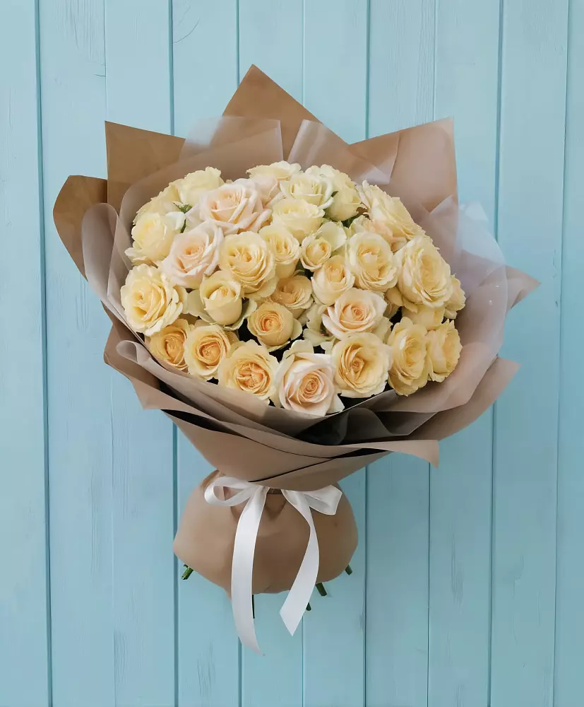 Букет Кремовое облако в Новый Быт